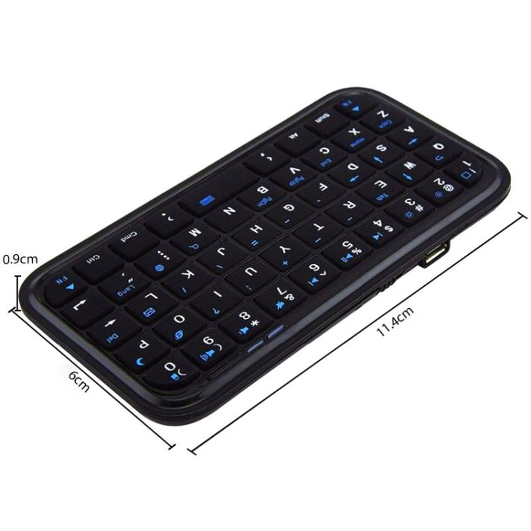 49 Keys Wireless Bluetooth Mini Keyboard Multi System Universal Portable Keypad(Black) - HoMEdemic™ 