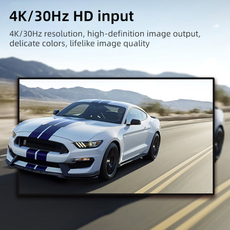 4K 30Hz HDMI to USB-C / Type-C HD Video Capture Card with Cable - HoMEdemic™ 