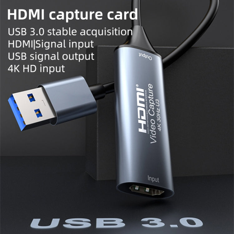 4K 30Hz HDMI to USB3.0 HD Video Capture Card with Cable - HoMEdemic™ 