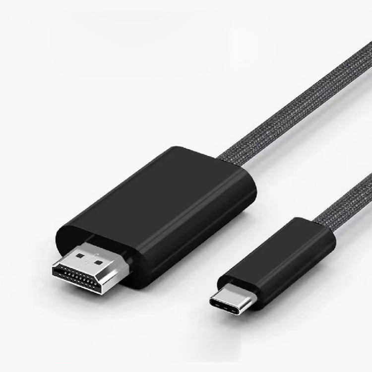 4K 30Hz USB-C / Type-C to HDMI HD Adapter Cable, Length: 1.8m(Black) - HoMEdemic™ 