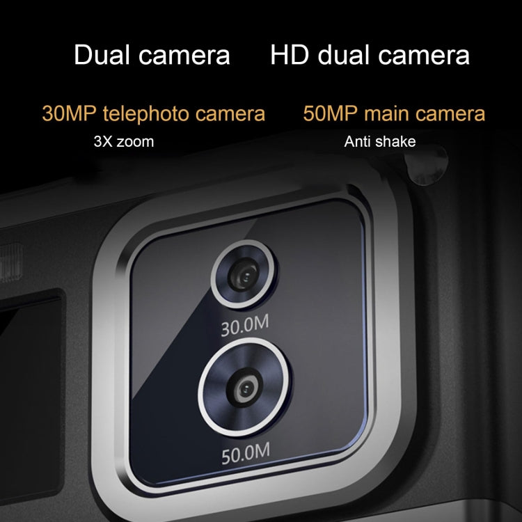 4K HD Optical Dual Lens Digital Camera 50MP Dual Screen Selfie Camera, No Memory(Black) - HoMEdemic™ 