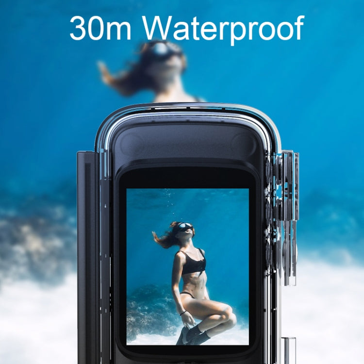 4K HD Touch Dual LCD Screen Handheld Sports Waterproof Camera Outdoor Anti-Shake Diving Camera(DLK-880Q) - HoMEdemic™ 