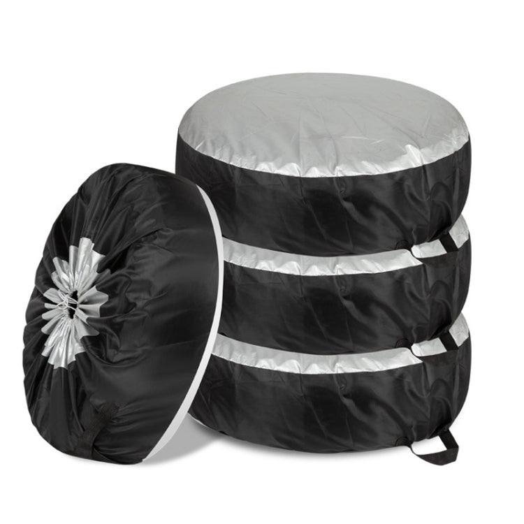 4pcs 65x37cm 210D Oxford Cloth Car Waterproof Dirt-resistant Tire Protective Cover - HoMEdemic™ 