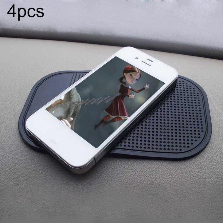 4pcs Car Anti-Slip Mat Super Sticky Pad for Phone / GPS/ MP4/ MP3, Anti-Slip Mat - HoMEdemic™ 
