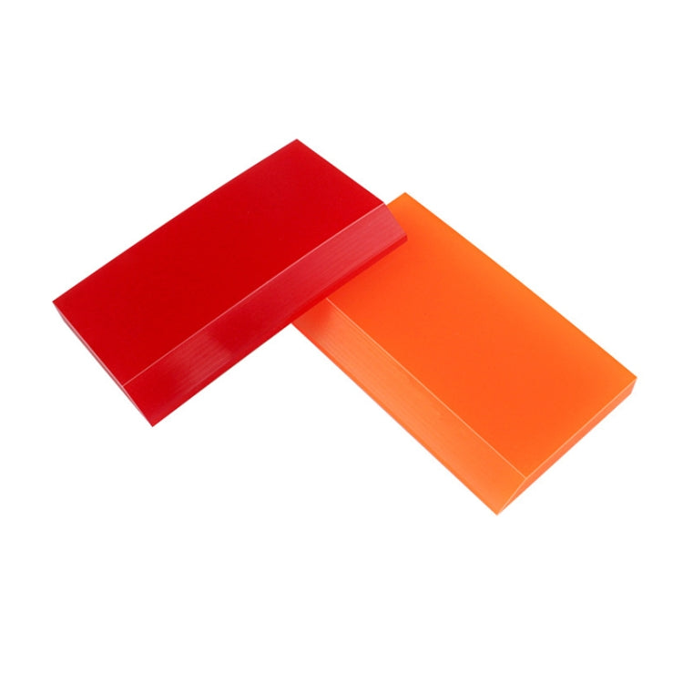 4pcs Car Cleaning Glass Water Film Soft Rubber Scraper, Color: Short  Orange - HoMEdemic™ 
