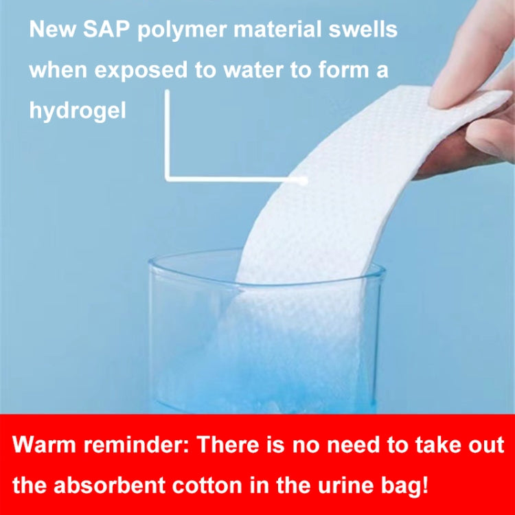 4pcs /Pack Car Disposable Emergency Rapid Coagulation Urine Bag Traffic Jam Pee Bag(13x27cm) - HoMEdemic™ 