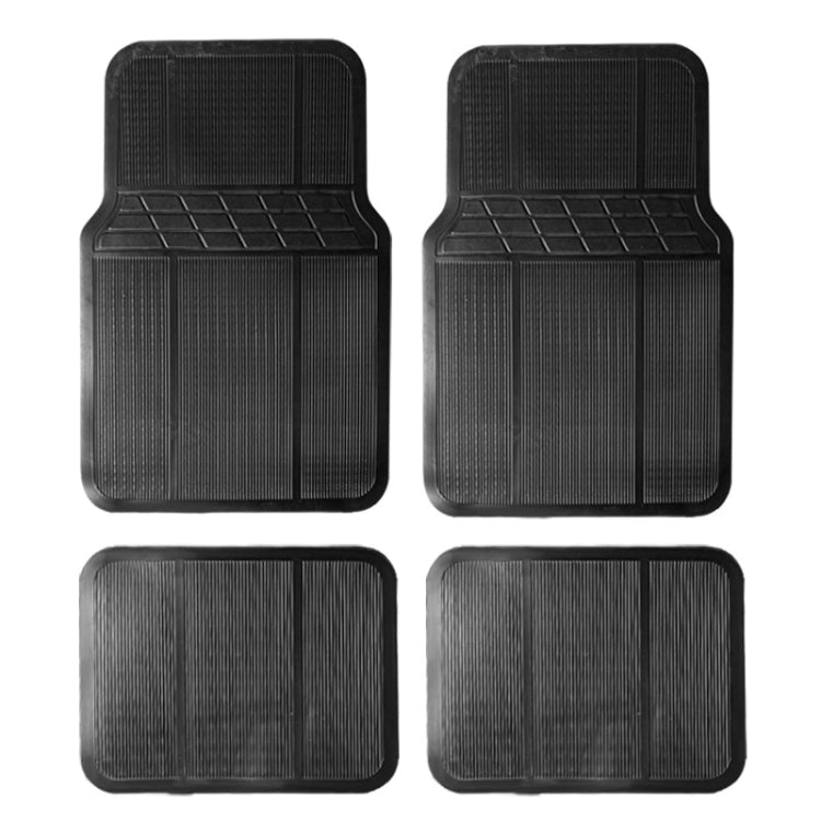 4pcs/Set Car PVC Anti-slip Waterproof Durable Floor Mats(Stripes) - HoMEdemic™ 