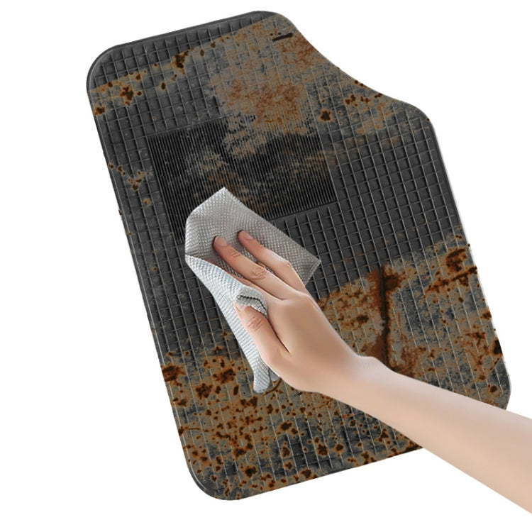 4pcs/Set Car PVC Anti-slip Waterproof Durable Floor Mats(Stripes) - HoMEdemic™ 