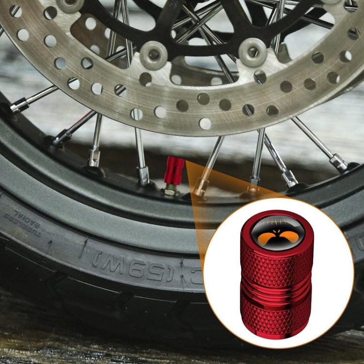 4pcs /Set Lantern Ghost Head Tire Modified Valve Cap(Black) - HoMEdemic™ 