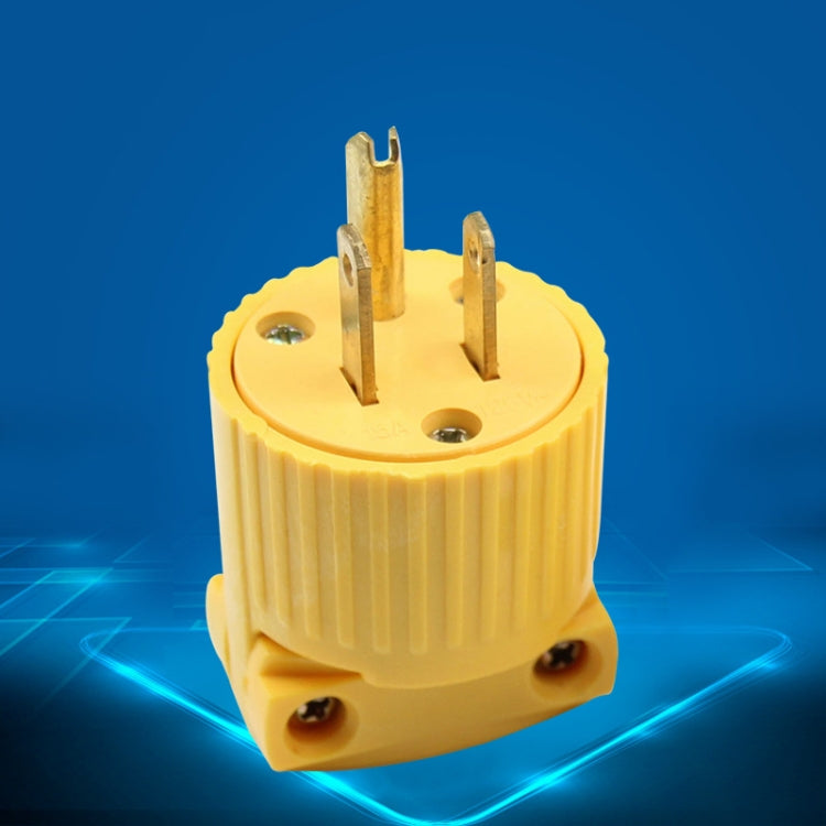 5-15P 125V Detachable Plug Adapter 15A Tripolar Power Adapter, US Plug - HoMEdemic™ 