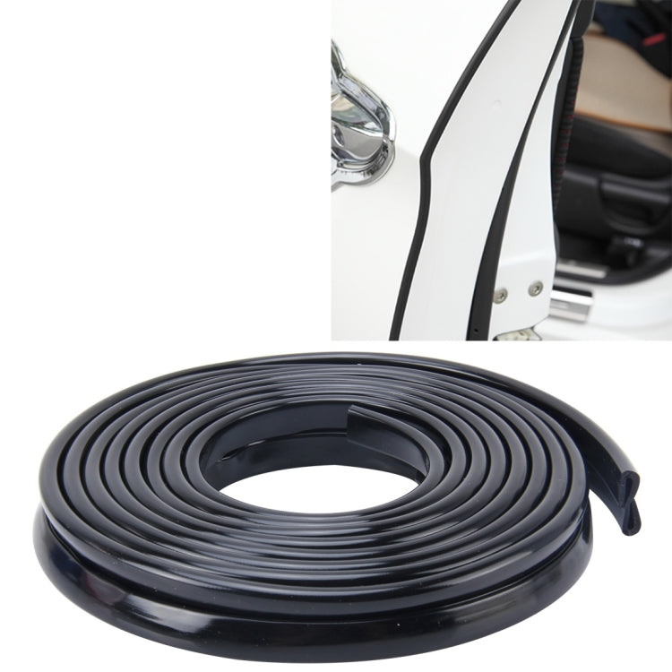 5.6m Car Decorative Strip Rubber Chrome Decoration Strip Door Seal Window Seal, 5.6m Black, 5.6m Red, 5.6m Transparent - HoMEdemic™ 