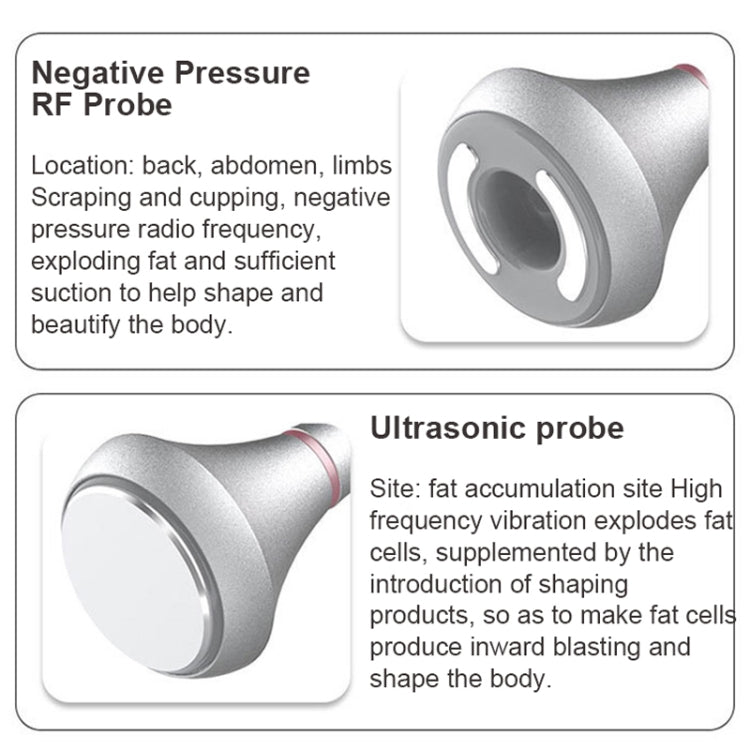 5 In 1 80K Ultrasonic Cavitation Vacuum Radio Frequency Lipo Slimming Machine US Plug(Golden Edge) - HoMEdemic™ 