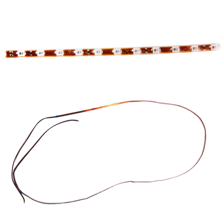 5 PCS 45 LED 3528 SMD Waterproof Flexible Car Strip Light for Car Decoration, DC 12V, Length: 90cm, 90cm+yellow, 90cm+pink, 90cm+green, 90cm+ice blue, 90cm+blue, 90cm+red, 90cm+white - HoMEdemic™ 