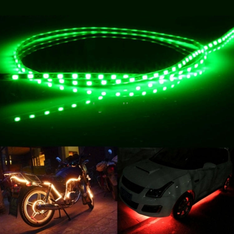 5 PCS 45 LED 3528 SMD Waterproof Flexible Car Strip Light for Car Decoration, DC 12V, Length: 90cm, 90cm+yellow, 90cm+pink, 90cm+green, 90cm+ice blue, 90cm+blue, 90cm+red, 90cm+white - HoMEdemic™ 