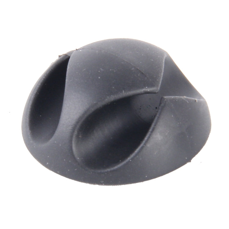 5 PCS Double Hole Cable Clips, Cable Management System and Cord Organizer Solution, 5 PCS Double Cable Clips(Black), 5 PCS Double Cable Clips(Grey) - HoMEdemic™ 