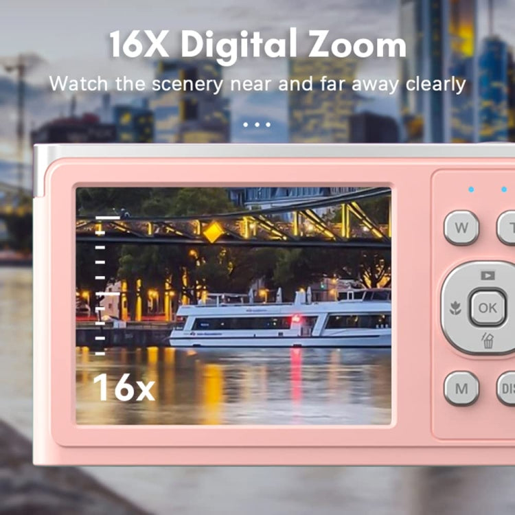 50 MP HD Camera 4K Video Retro Vlog Self-Shooting Camera(Pink) - HoMEdemic™ 