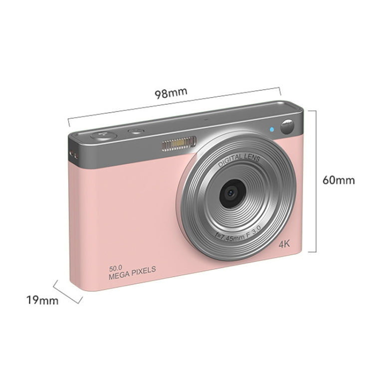 50 MP HD Camera 4K Video Retro Vlog Self-Shooting Camera(White) - HoMEdemic™ 