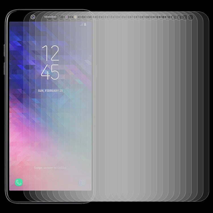 50 PCS 0.26mm 9H 2.5D Tempered Glass Film for Galaxy A6+ (2018), For Galaxy A6+ (2018) - HoMEdemic™ 