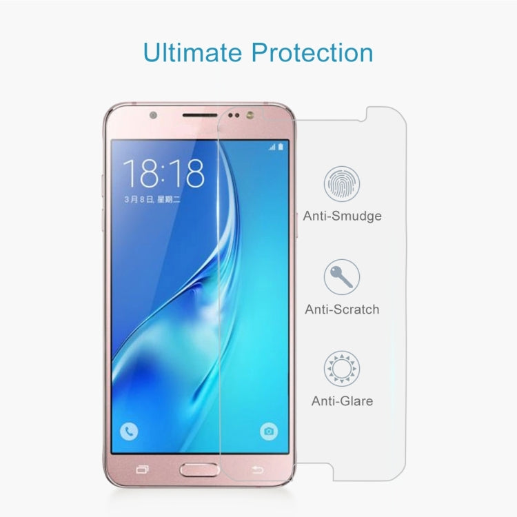 50 PCS for Galaxy J5 (2017) / J530 (US Version) 0.3mm 9H Surface Hardness 2.5D Explosion-proof Tempered Glass Non-full Screen Film, No Retail Package, For Galaxy J5 (2017) / J530 (US Version)(50 PCS) - HoMEdemic™ 