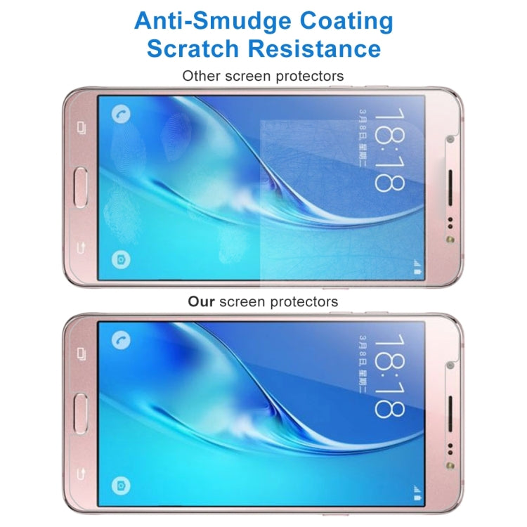 50 PCS for Galaxy J5 (2017) / J530 (US Version) 0.3mm 9H Surface Hardness 2.5D Explosion-proof Tempered Glass Non-full Screen Film, No Retail Package, For Galaxy J5 (2017) / J530 (US Version)(50 PCS) - HoMEdemic™ 