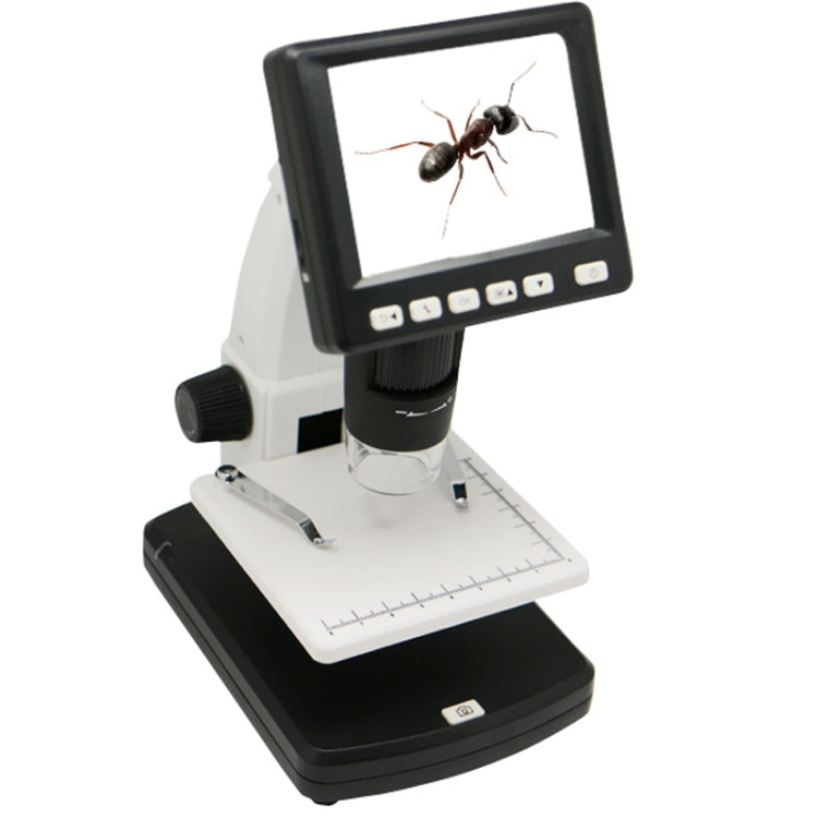500X 5 Mega Pixels 3.5 inch LCD Standalone Digital Microscope with 8 LEDs, Support TF Card up to 32G (DMS-038M), DMS-038M 500X - HoMEdemic™ 