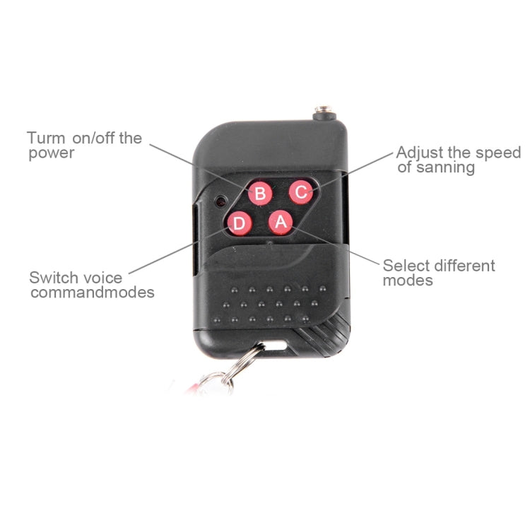 5050 20W 48 LED RGB Car Truck Remote Colorful Knight Rider LED Strobe Scanner Flash Strip Light, DC 12V  Cable Length: 130cm, 0 - HoMEdemic™ 