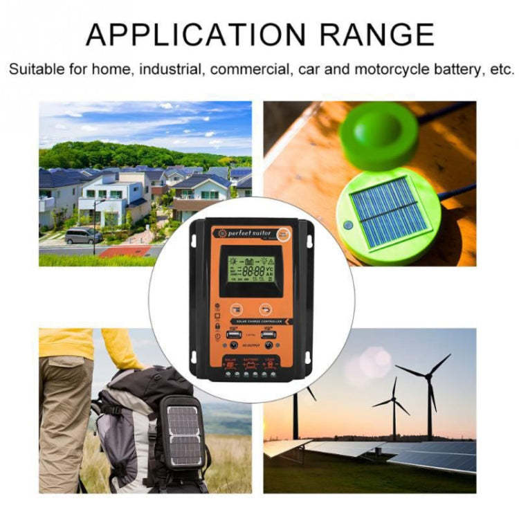 50A 12 / 24V Portable Solar Charging Controller - HoMEdemic™ 