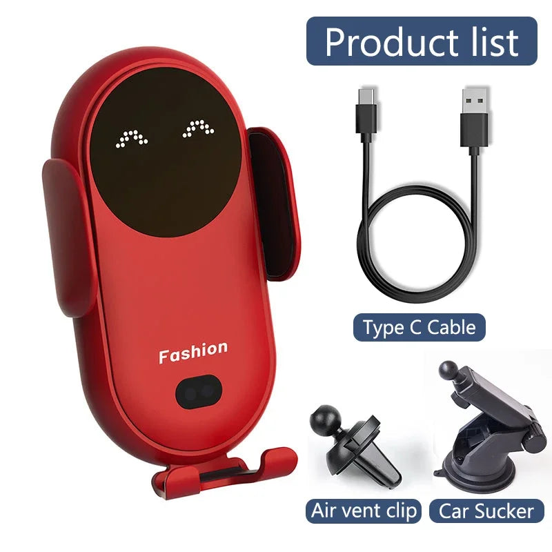 50W Ultra-Fast Wireless Car Charger with Auto-Mount Holder - HoMEdemic™ 