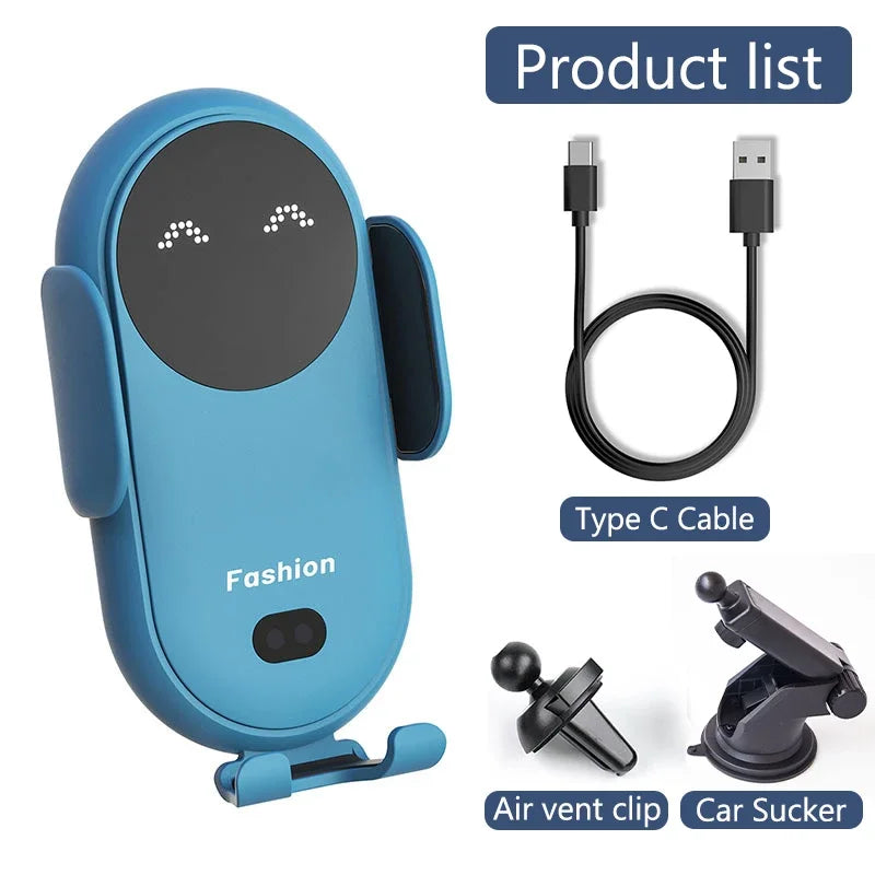 50W Ultra-Fast Wireless Car Charger with Auto-Mount Holder - HoMEdemic™ 