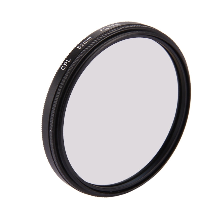 52mm 3 in 1 Round Circle CPL Lens Filter with Cap for GoPro HERO7 Black/6 /5 - HoMEdemic™ 