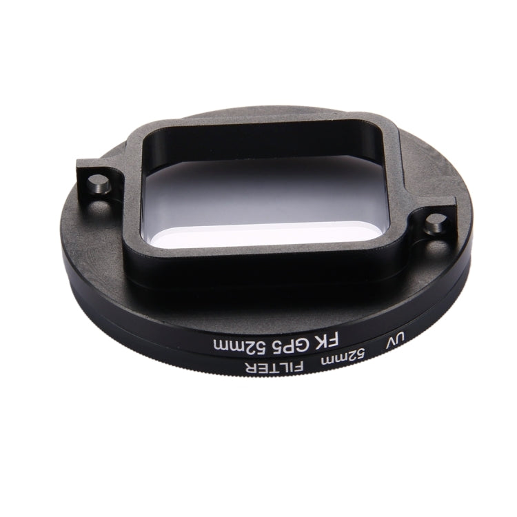 52mm 3 in 1 Round Circle UV Lens Filter with Cap for GoPro HERO7 Black/6 /5 - HoMEdemic™ 