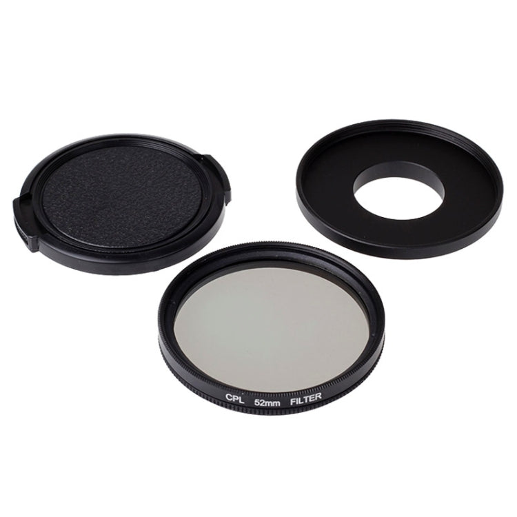 52mm CPL Filter Circular Polarizer Lens Filter with Cap for Xiaomi Xiaoyi 4K+ / 4K, Xiaoyi Lite, Xiaoyi  Sport Camera - HoMEdemic™ 