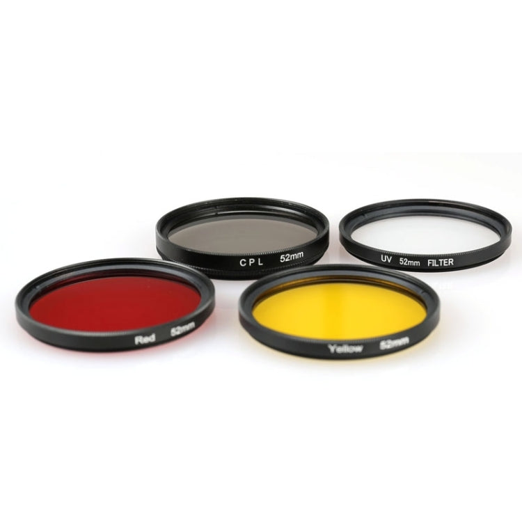 52mm Round Circle UV Lens Filter for GoPro HERO4 / 3+ - HoMEdemic™ 