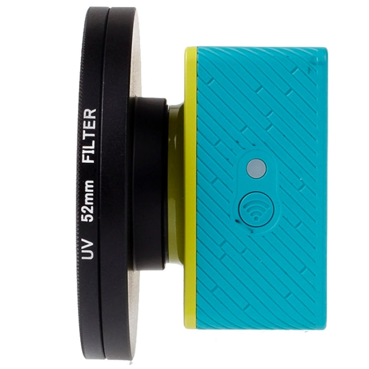 52mm UV Filter Lens Filter with Cap for Xiaomi Xiaoyi 4K+ / 4K, Xiaoyi Lite, Xiaoyi  Sport Camera - HoMEdemic™ 