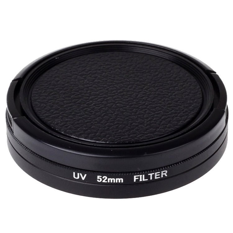 52mm UV Filter Lens Filter with Cap for Xiaomi Xiaoyi 4K+ / 4K, Xiaoyi Lite, Xiaoyi  Sport Camera - HoMEdemic™ 