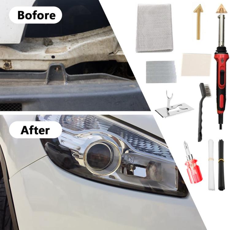 53pcs /Set Plastic Parts Repair Tool Car Bumper Restorating Kit Set, Specification: US Plug - HoMEdemic™ 