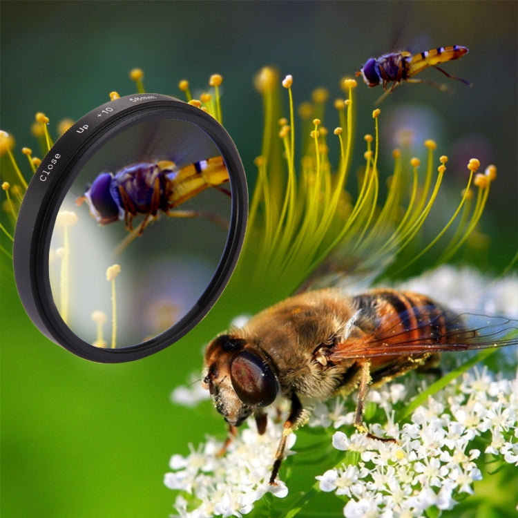 58mm 2 in 1 10X Close-Up Lens Filter for GoPro HERO7 Black/6 /5 - HoMEdemic™ 