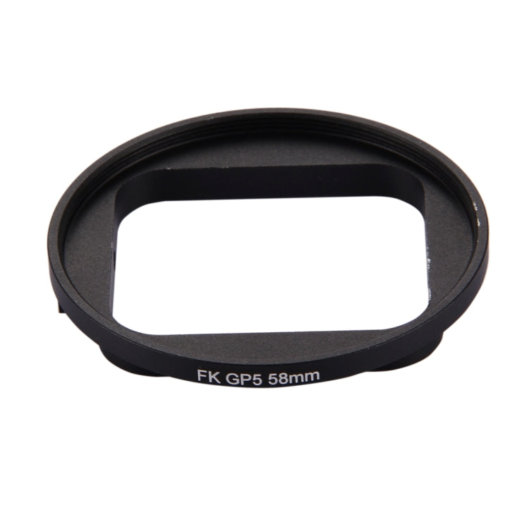 58mm 3 in 1 Round Circle UV Lens Filter with Cap for GoPro HERO7 Black/6 /5 - HoMEdemic™ 
