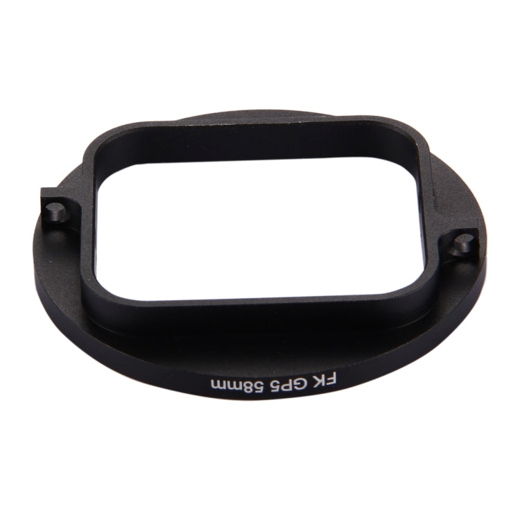 58mm 3 in 1 Round Circle UV Lens Filter with Cap for GoPro HERO7 Black/6 /5 - HoMEdemic™ 