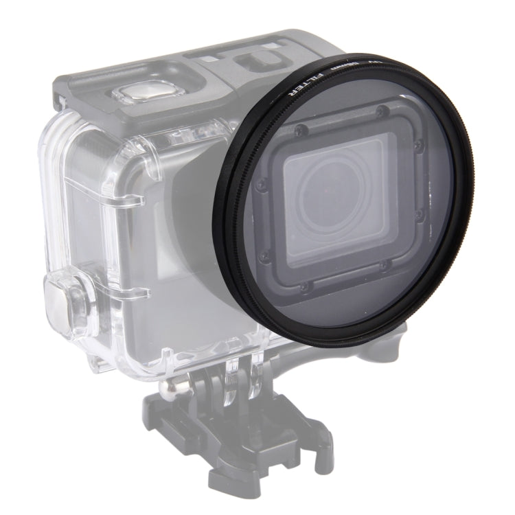 58mm 3 in 1 Round Circle UV Lens Filter with Cap for GoPro HERO7 Black/6 /5 - HoMEdemic™ 