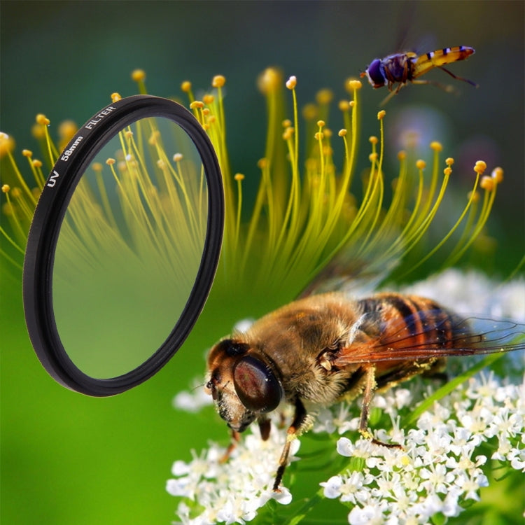 58mm 3 in 1 Round Circle UV Lens Filter with Cap for GoPro HERO7 Black/6 /5 - HoMEdemic™ 