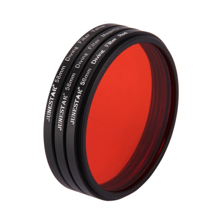 58mm Yellow + Red + Purple Diving Lens Filter for GoPro HERO7 Black/6 /5 - HoMEdemic™ 