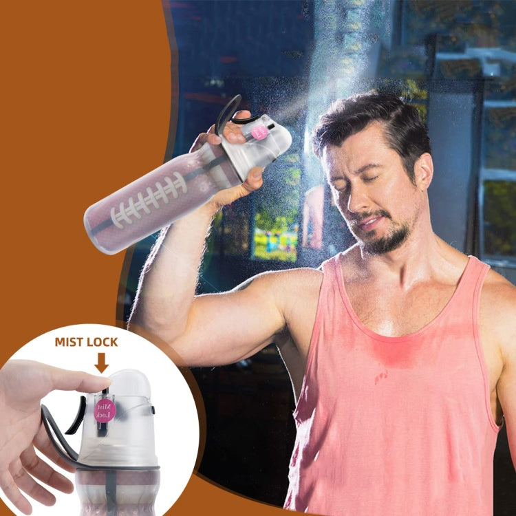 590ml Summer Outdoor Sports Training Spray Cooling Water Cup, Color: F3 3-layers - HoMEdemic™ 