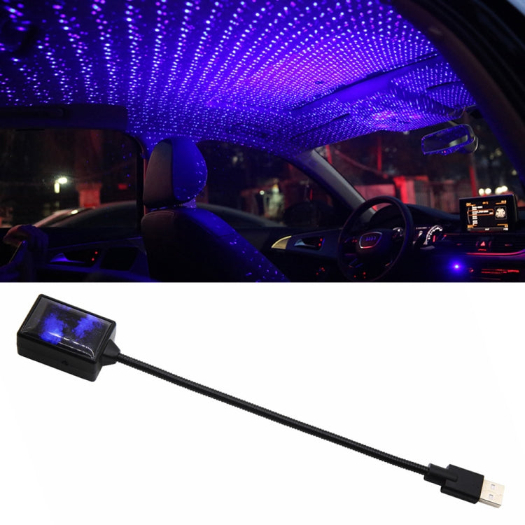 5V 0.1W IPX4 Car Rotating Star Lights Starry Sky Atmosphere Lamp, C-206 (Blue Light), C-206 (Red Light) - HoMEdemic™ 