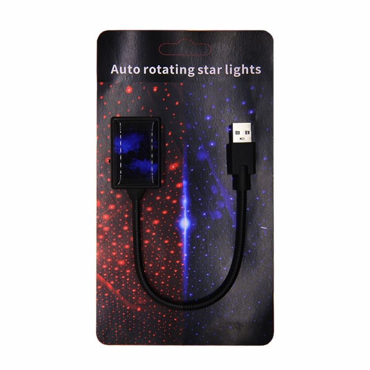5V 0.1W IPX4 Car Rotating Star Lights Starry Sky Atmosphere Lamp, C-206 (Blue Light), C-206 (Red Light) - HoMEdemic™ 