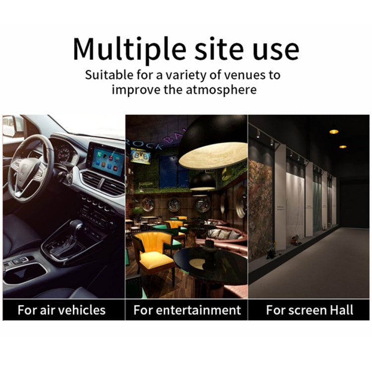 5V 0.1W IPX4 Car Rotating Star Lights Starry Sky Atmosphere Lamp, C-206 (Blue Light), C-206 (Red Light) - HoMEdemic™ 