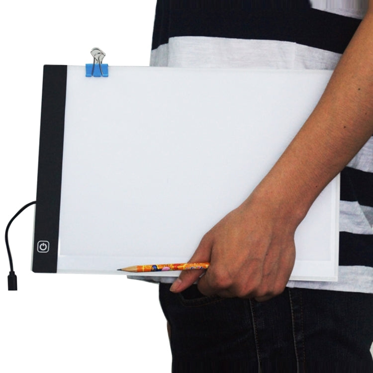 5W 5V LED Three Level of Brightness Dimmable A4 Acrylic Copy Boards Anime Sketch Drawing Sketchpad - HoMEdemic™ 
