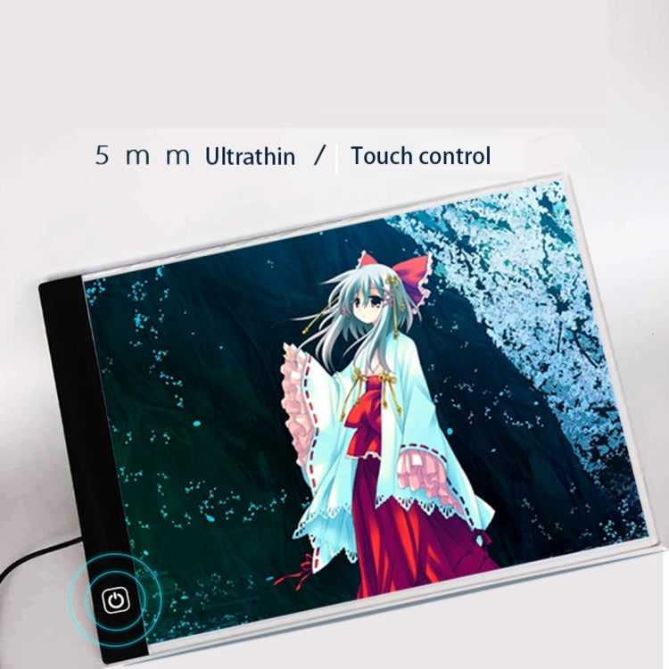 5W 5V LED Three Level of Brightness Dimmable A4 Acrylic Copy Boards Anime Sketch Drawing Sketchpad - HoMEdemic™ 