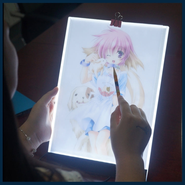 5W 5V LED Three Level of Brightness Dimmable A4 Acrylic Copy Boards Anime Sketch Drawing Sketchpad - HoMEdemic™ 