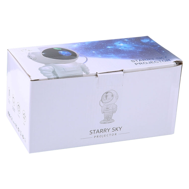 5W Astronaut Starry Sky Projection Lamp USB Night Light (White) - HoMEdemic™ 